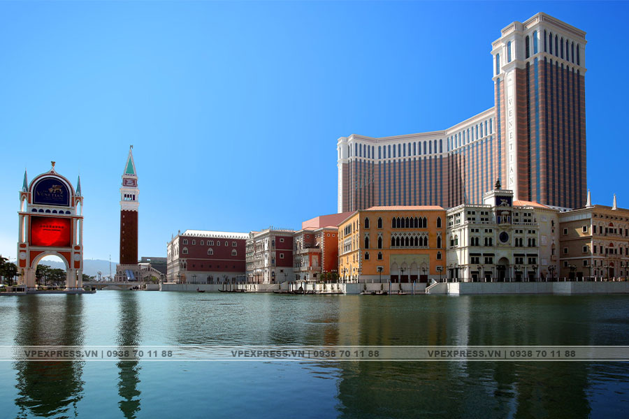 Tòa nhà lớn nhất thế giới - The Venetian Macao