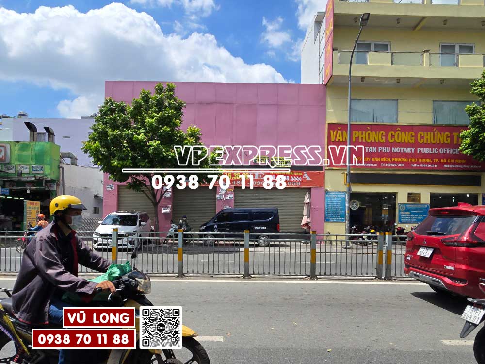 Tòa Nhà Góc 2MT 675 Lũy Bán Bích, Phường Phú Thạnh